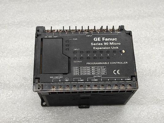 GE FANUC IC693UEX011RP1 PROGRAMMABLE CONTROLLER 100-240VAC