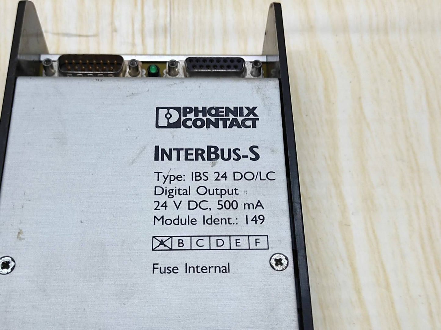 Phoenix Contact INTERBUS-S IBS 24 DO/LC Digital Output Module 24V DC 2784667