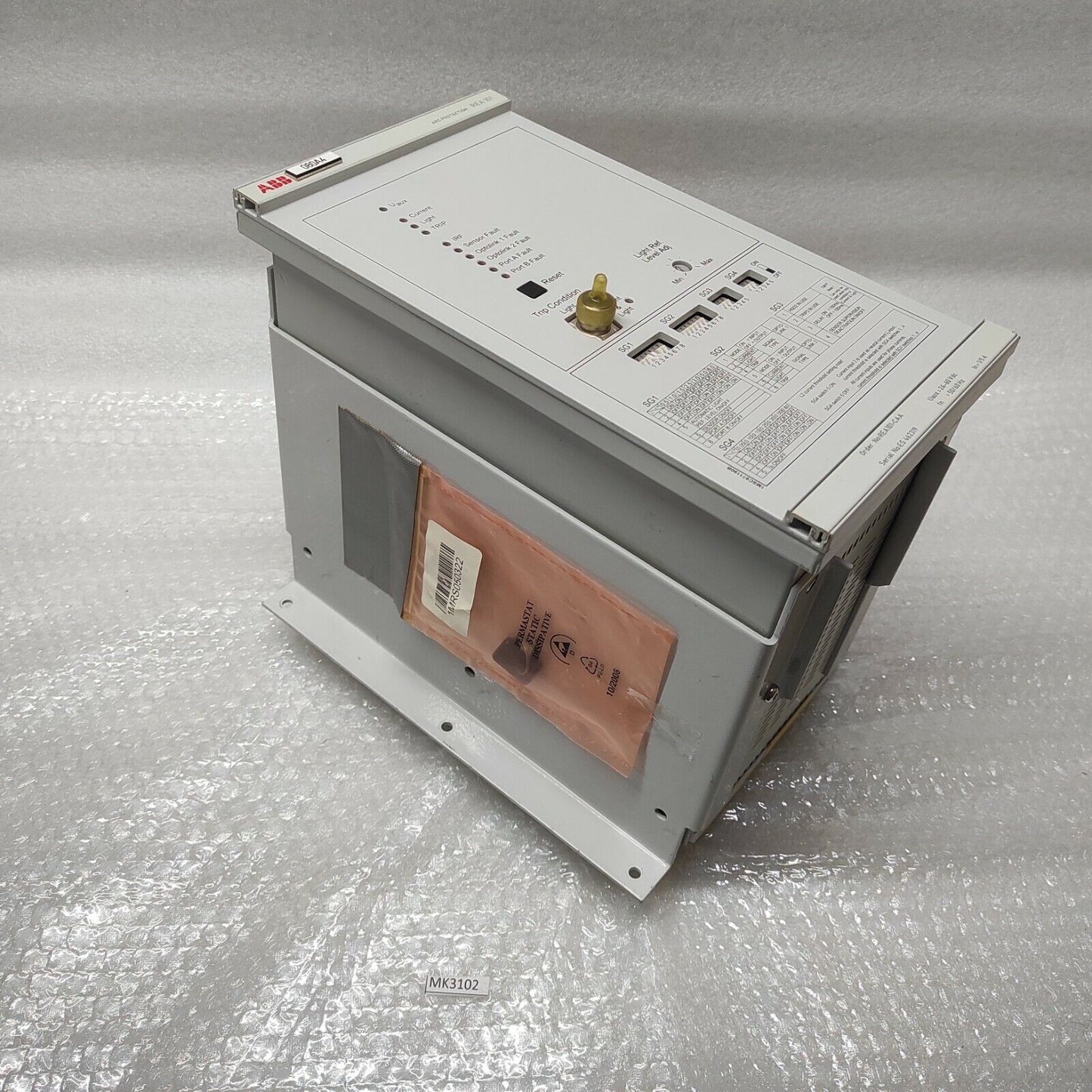 ABB REA 101 ARC PROTECTION RELAY 26-60VDC