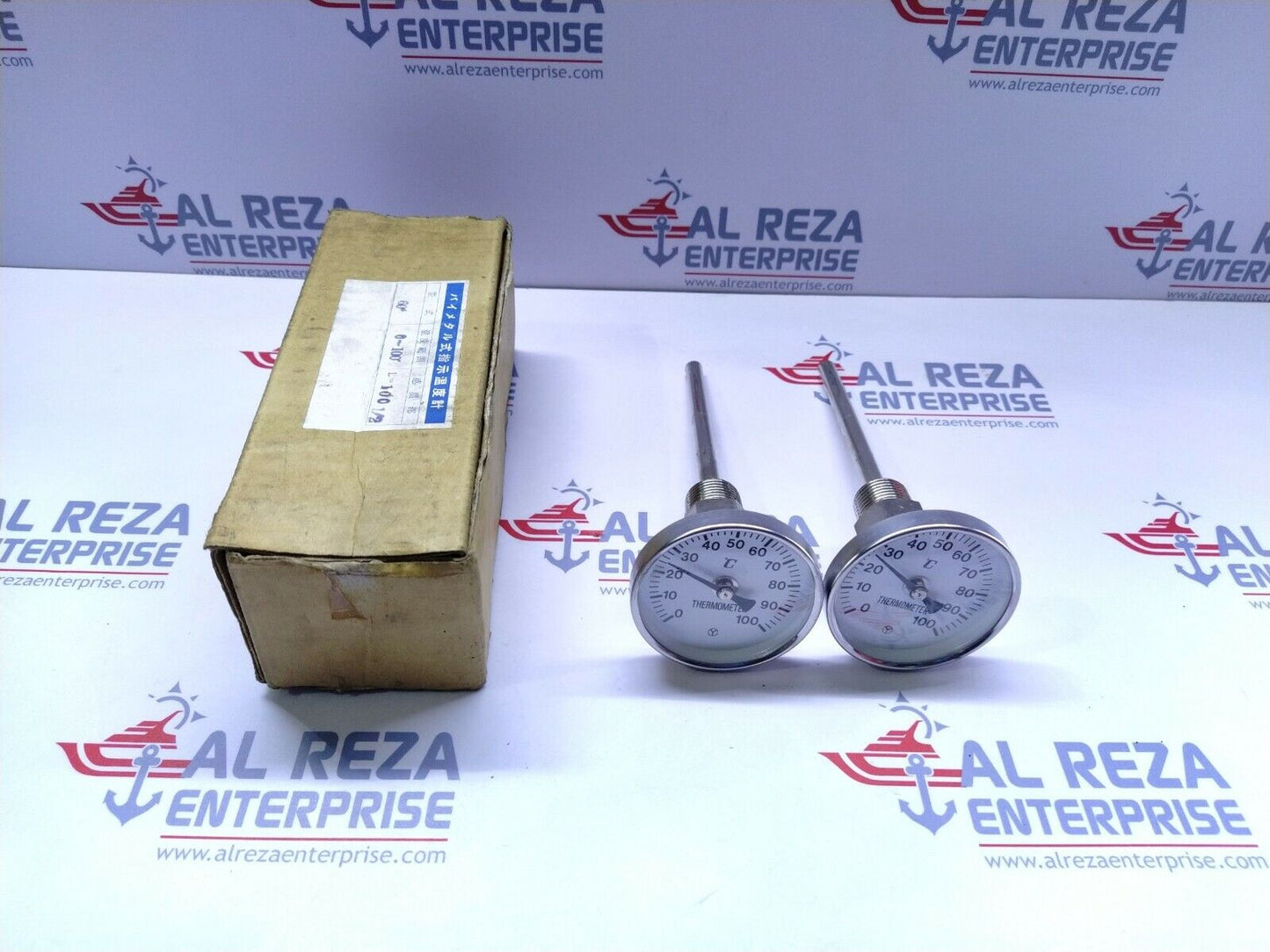 Bimetal Indicator Thermometer Type 60 Temp Range 0-100' C