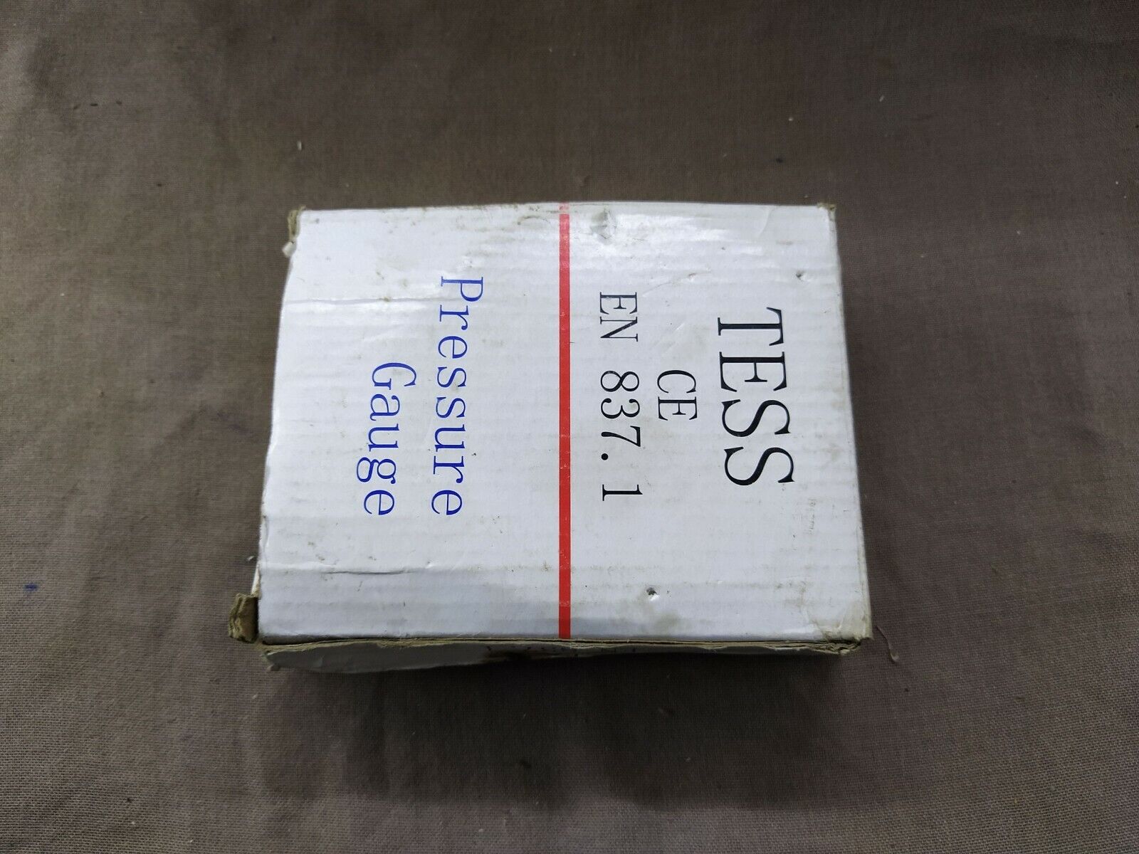 Tess 100D Pressure Gauge 651550-1XLD2 CE EN 837.1 16 BAR 240 PSI 1/2" BSP BM