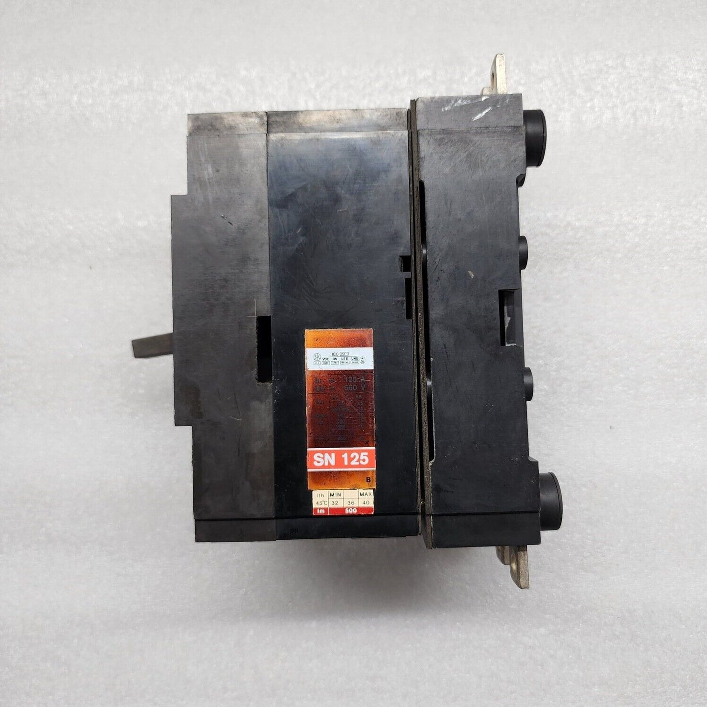 ABB SACE SN125 3-POLE BREAKER 125A SACE