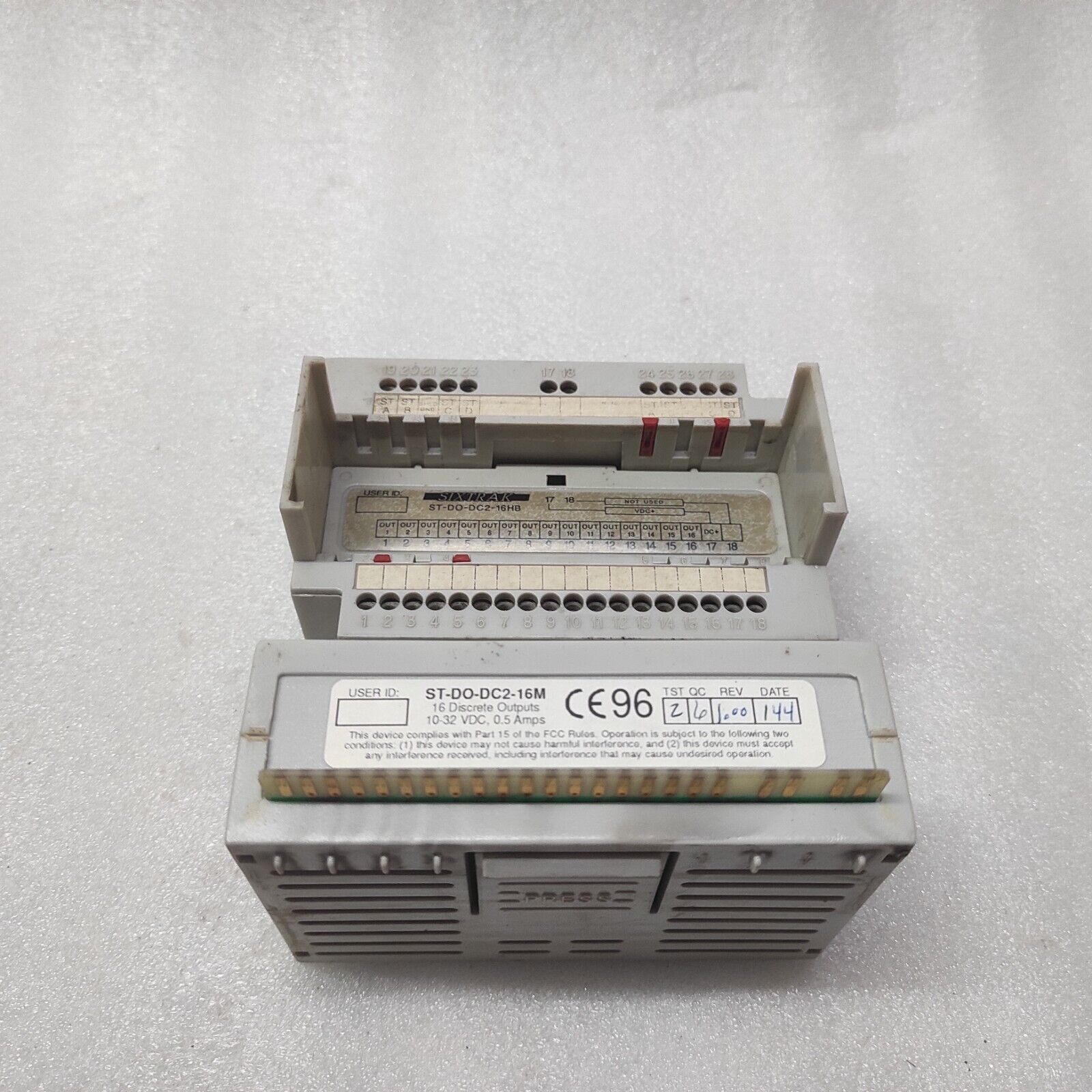 SIXNET ST-DO-DC2-16M 16-DISCRETE OUTPUT MODULE ST-DO-DC2-16HB