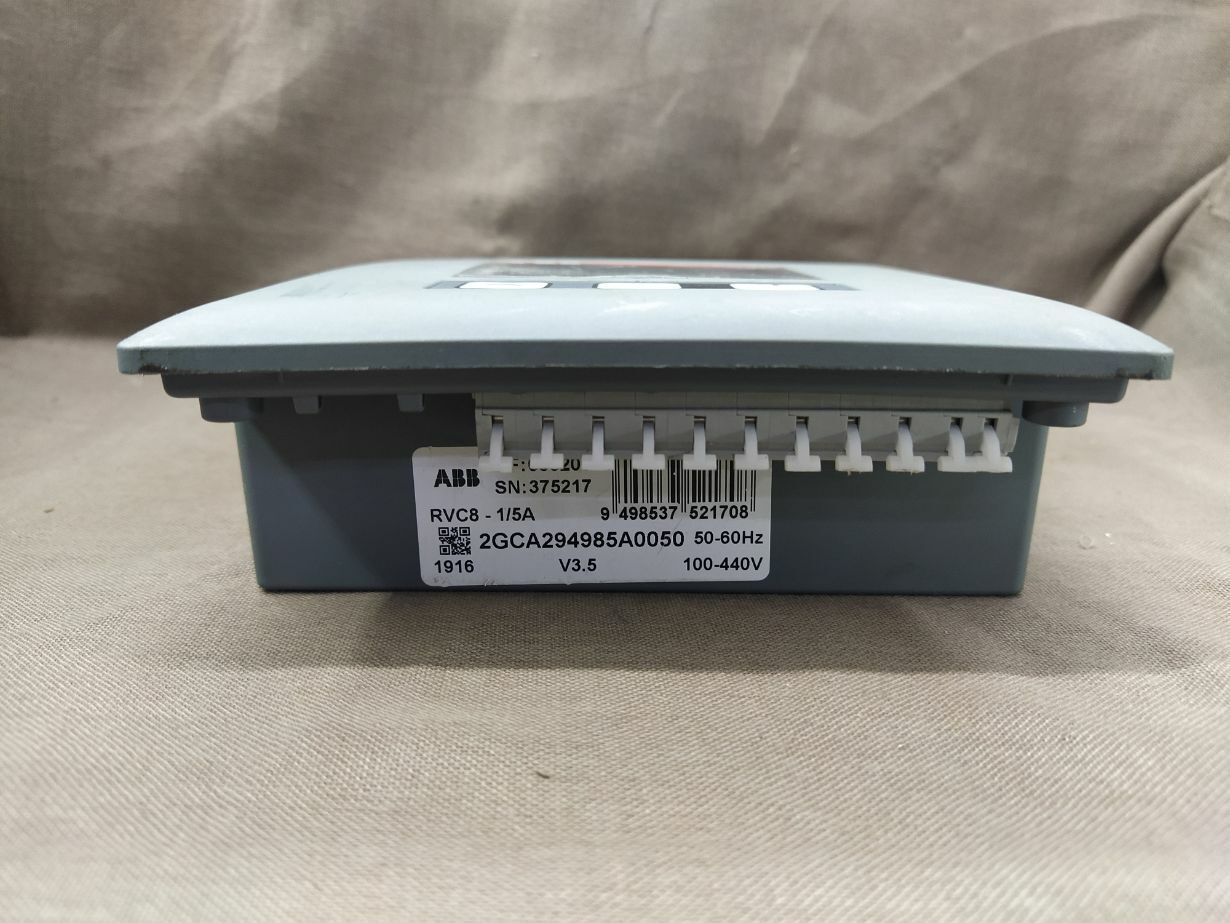 ABB RVC Power Factor Controller RVC8-1/5A 2GCA294985A0050 100-440V