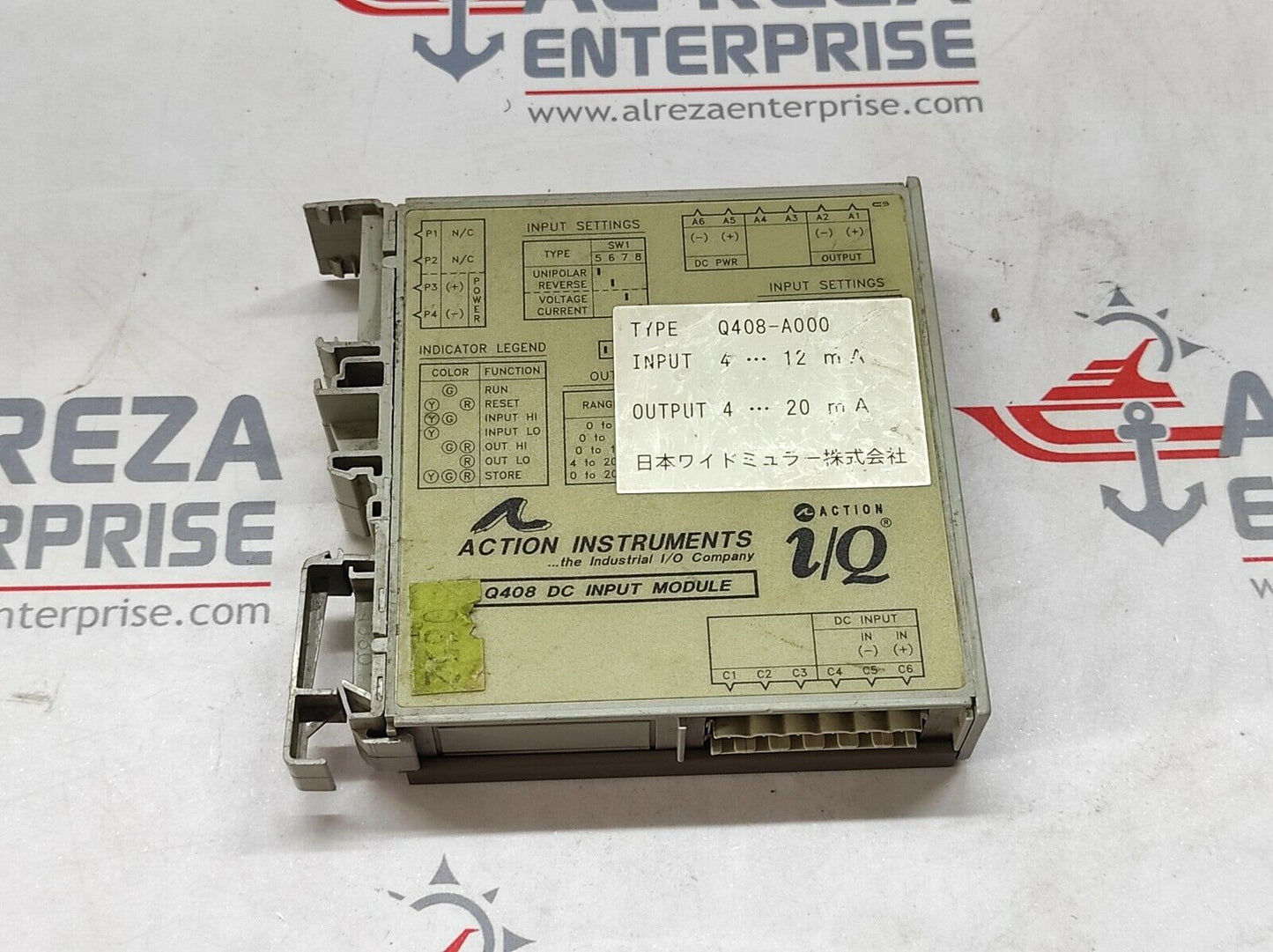 ACTION I/Q Q408-A000 DC-INPUT MODULE 