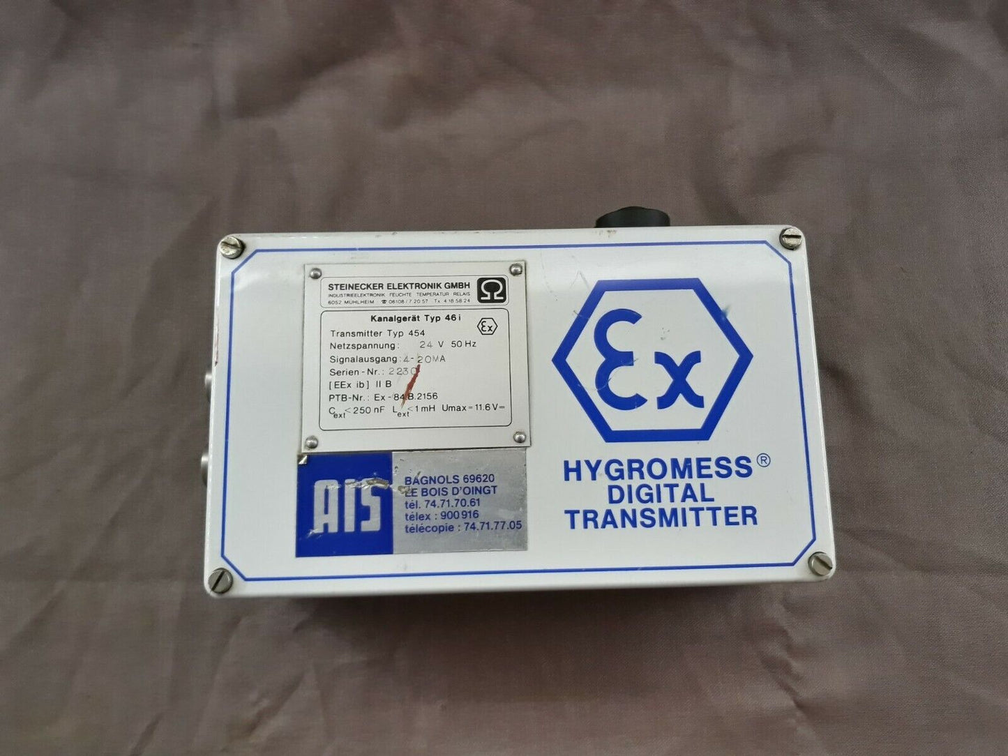 Steinecker Elektronik Transmitter Type 454 AIS Hygromess Digital Transmitter 460