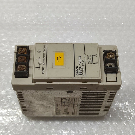 OMRON S8VS-12024 POWER SUPPLY 24VDC 5A