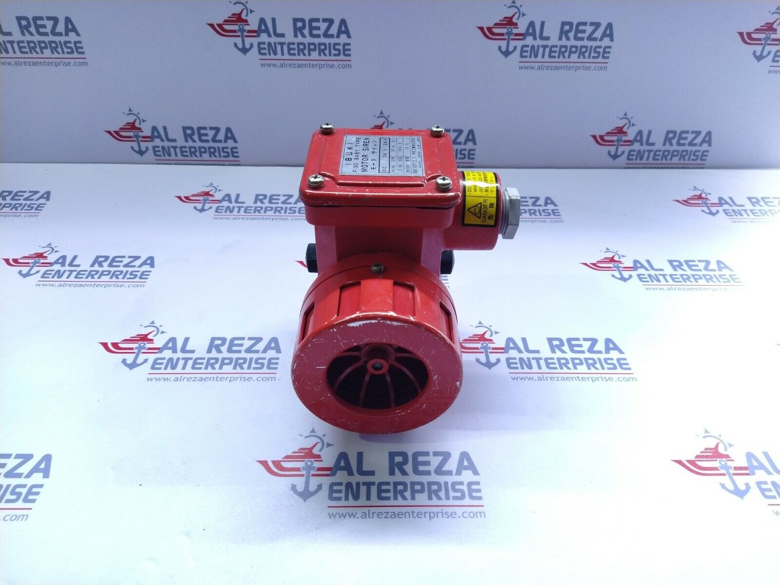 Ibuki F-30 Baby Type Motor Siren 24V DC F30