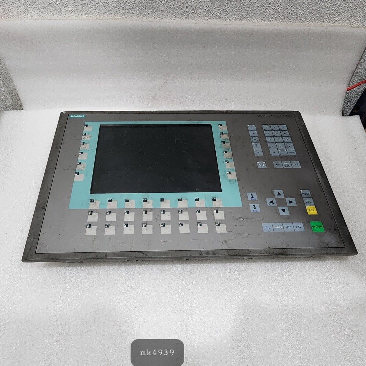 SIEMENS 6AV6 643-0DD01-1AX1 MP277 10” KEY MULTIPANEL