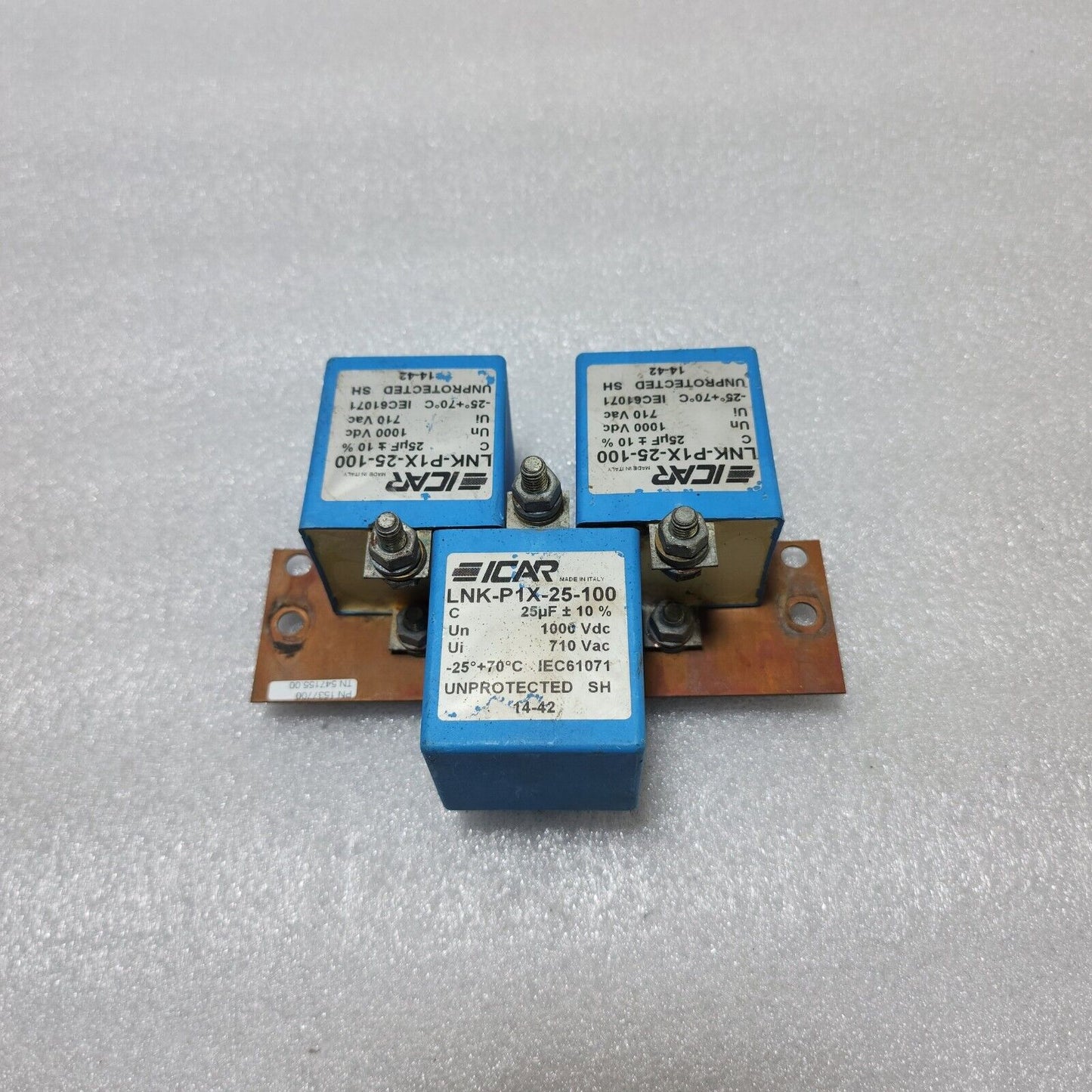 ICAR 1537700 DC LINK CAPACITORS LNK-P1X-25-100