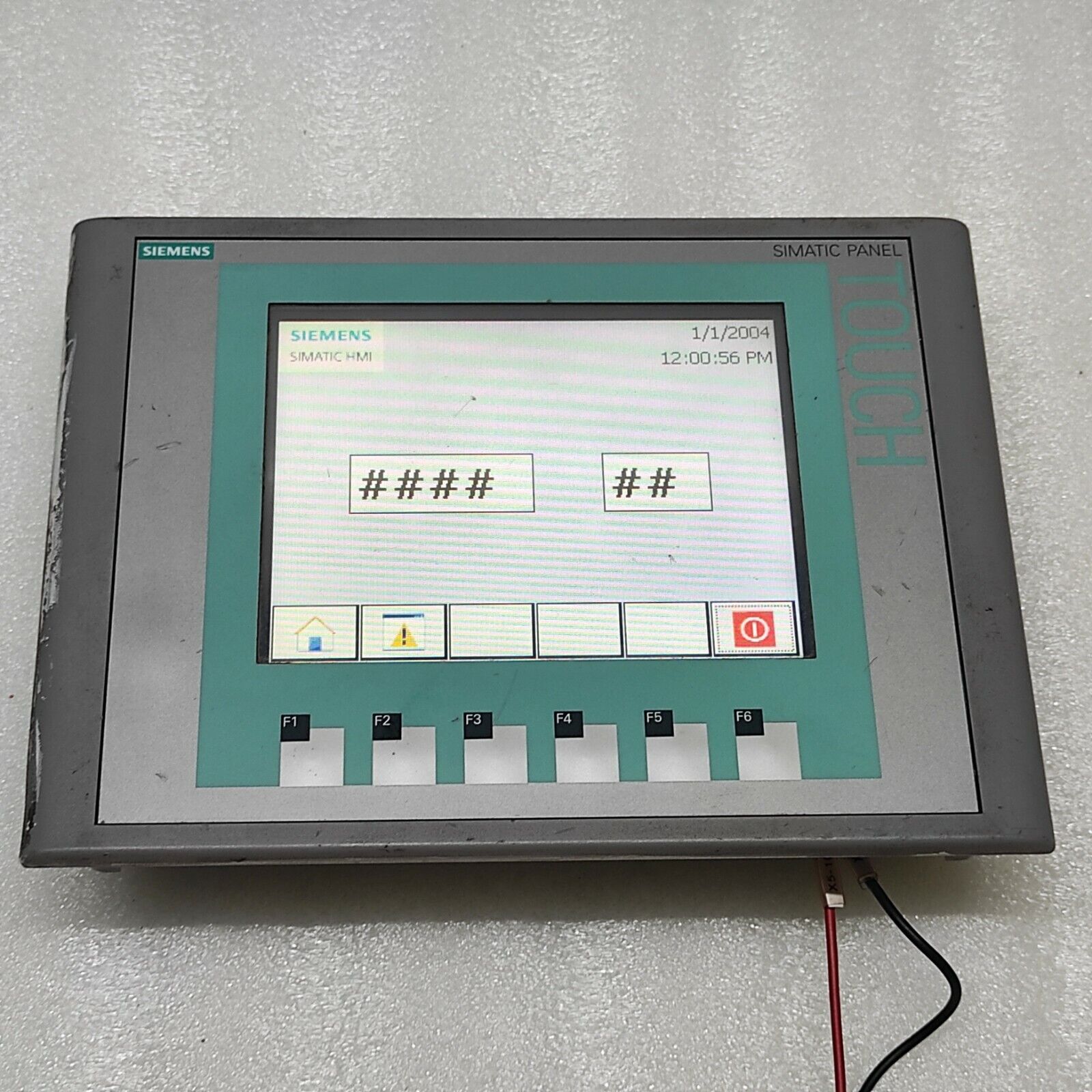 SIEMENS KTP600 6AV6 647-0AC11-3AX0 HMI 24VDC