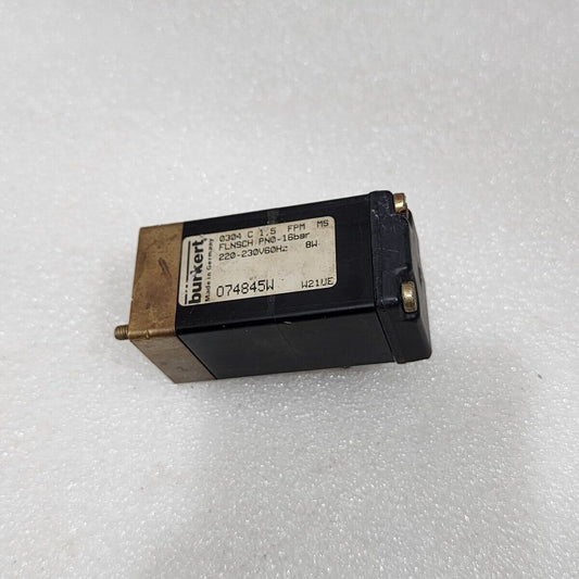 BURKERT 0304 C 1.5 FPM MS SOLENOID COIL 074845W 220-230V