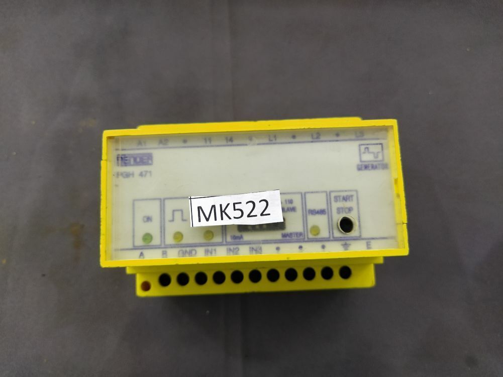 Bender PGH 471 Insulation Fault Test Device B95018004 PGH471