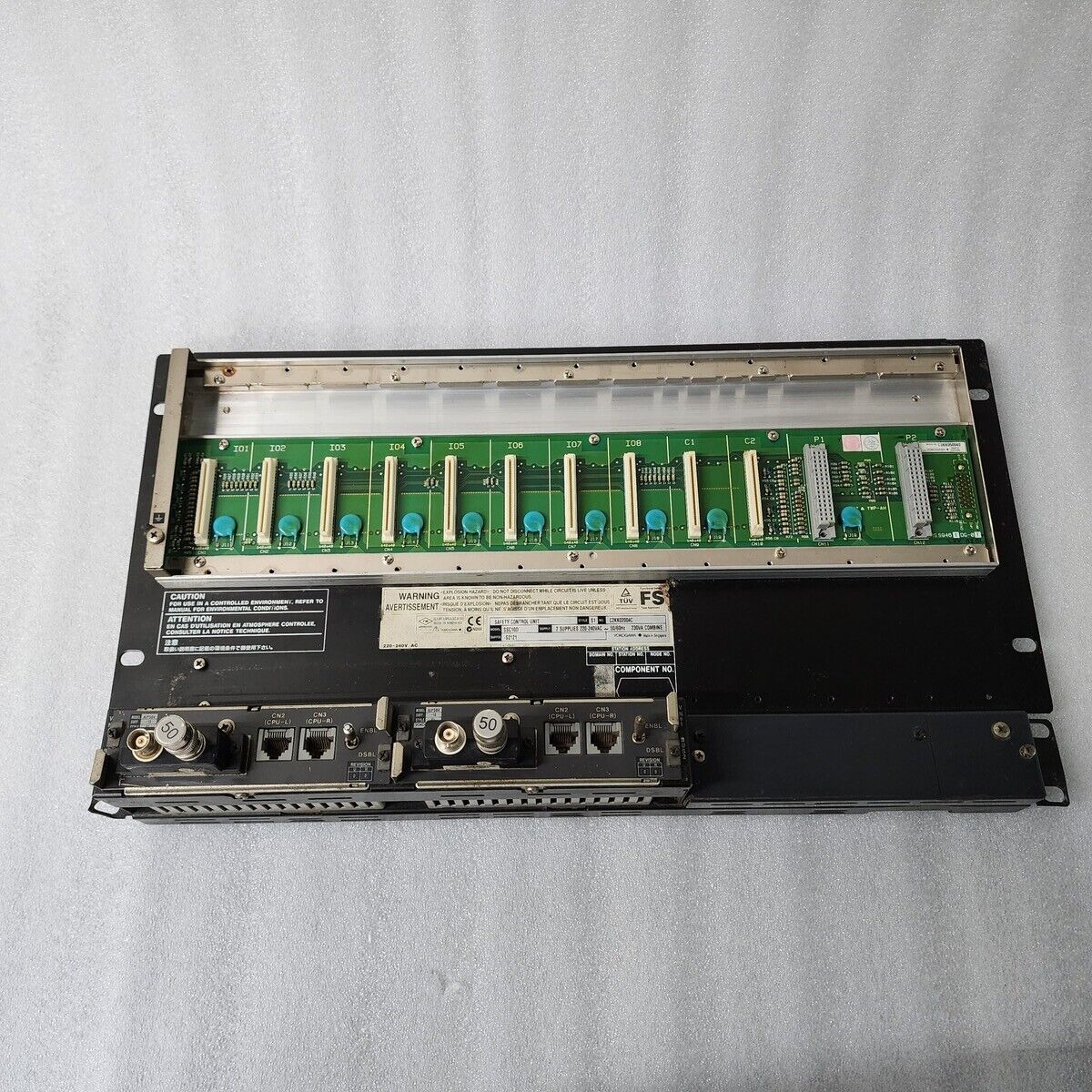 YOKOGAWA SSC10D-S2121-S1 SAFETY CONTROL UNIT SSC 10D AIP 504