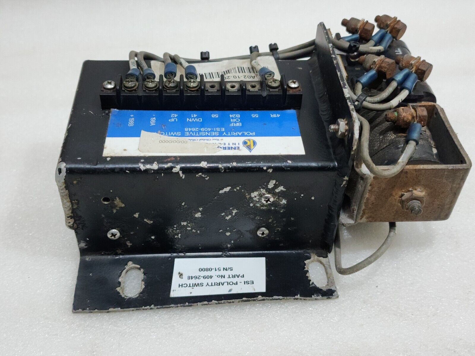 ENERGY SERVICES INTERNATIONAL ESI-409-2648 POLARITY SENSITIVE SWITCH