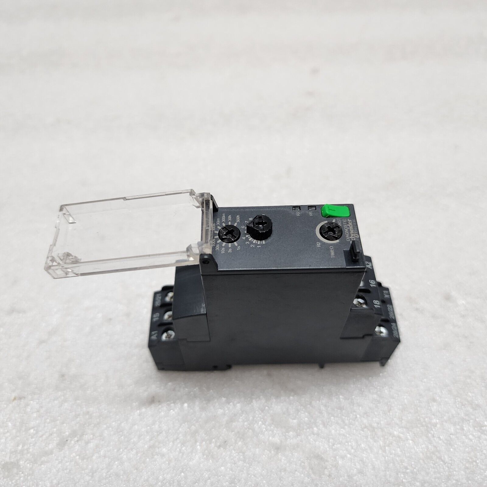 RE22R2ACMR MODULAR TIMING RELAY 0.05S-300H 24-240VAC/DC