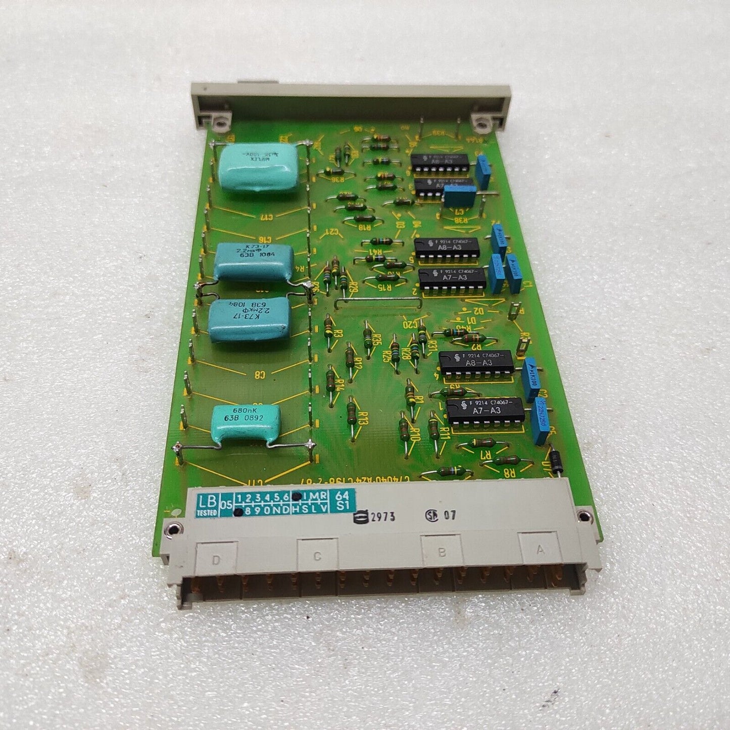 SIEMENS 6EC1110-0A SIMATIC C1 MODULE