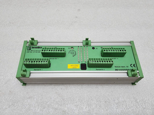 PHOENIX CONTACT IBS CT 24 IO GT-T/NPF COUPLING MODULE 2740436