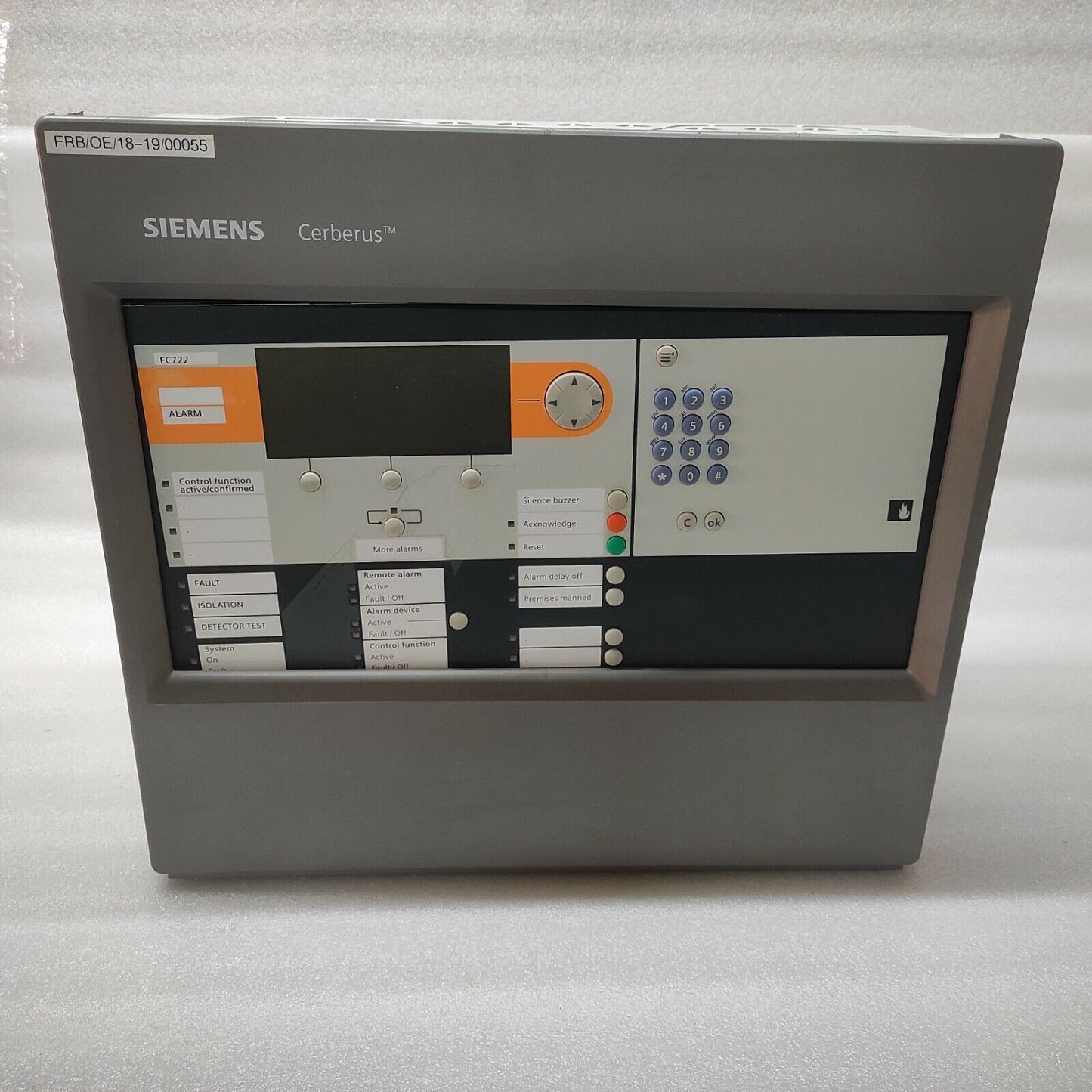 SIEMENS CERBERUS FP2001-A1 ALARM SYSTEM FDCI0221 FC722 654400-C20-A5-20 85-265V