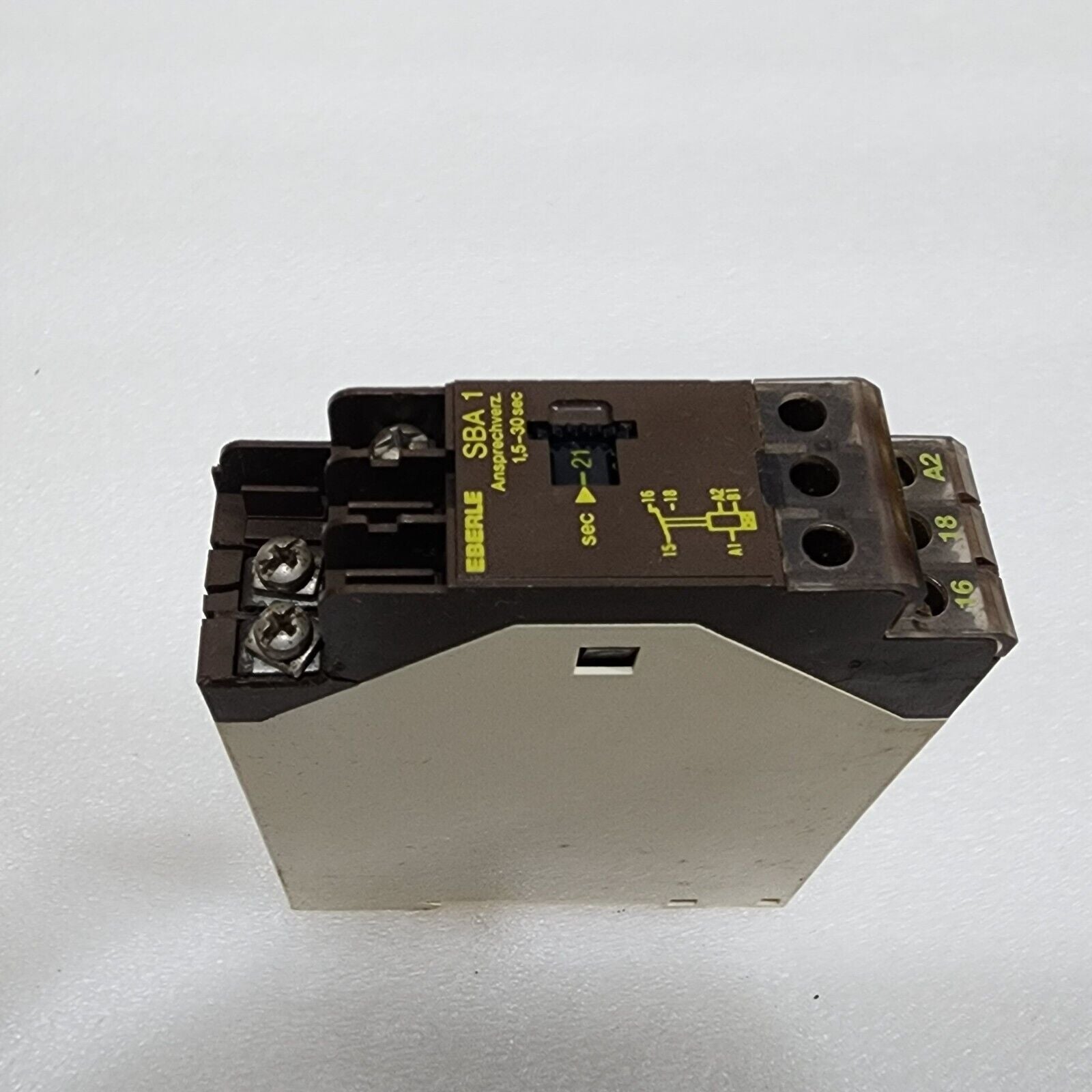 EBERLE SBA 1 TIMER RELAY 054510143090 220VAC/24VAC-DC 1.5-30SEC