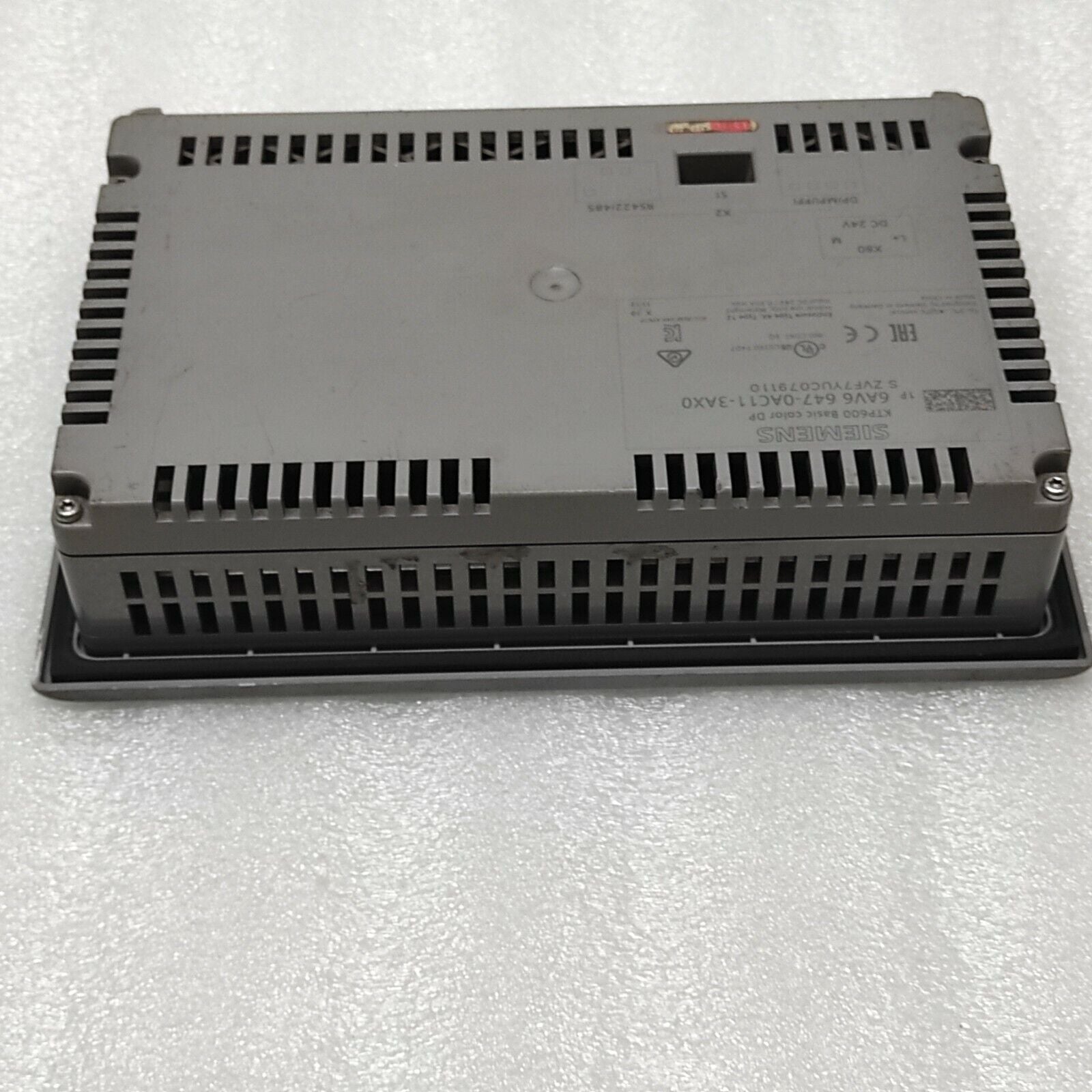 SIEMENS KTP600 6AV6 647-0AC11-3AX0 HMI 24VDC