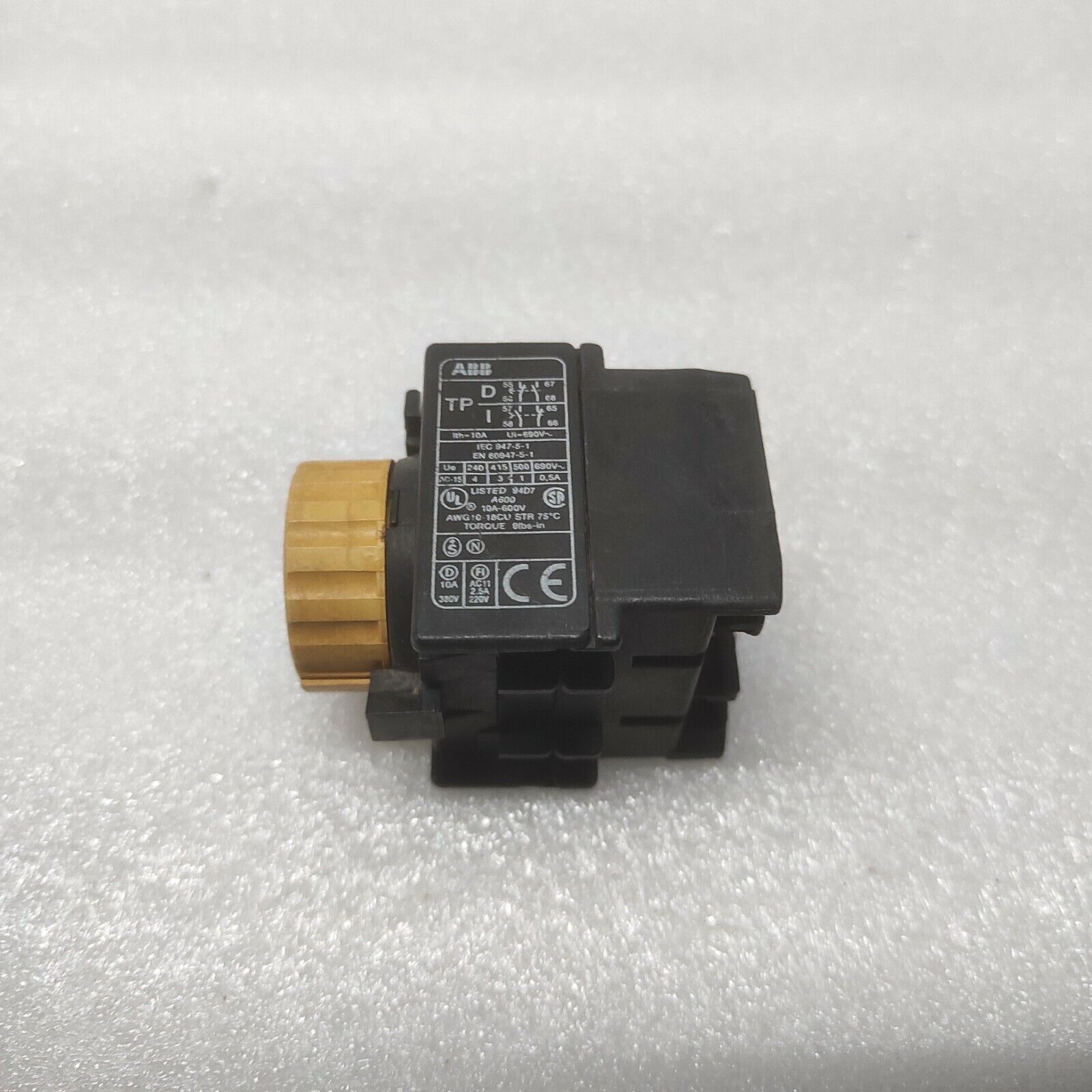 ABB TP40D Timer Block FPTN477016R0007