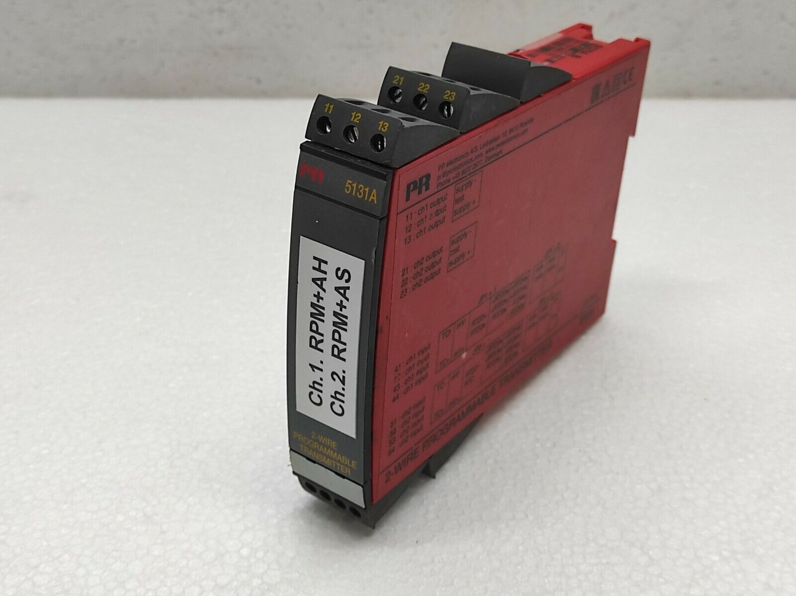 PR Electric 5131A 2-Wire Programmable Transmitter