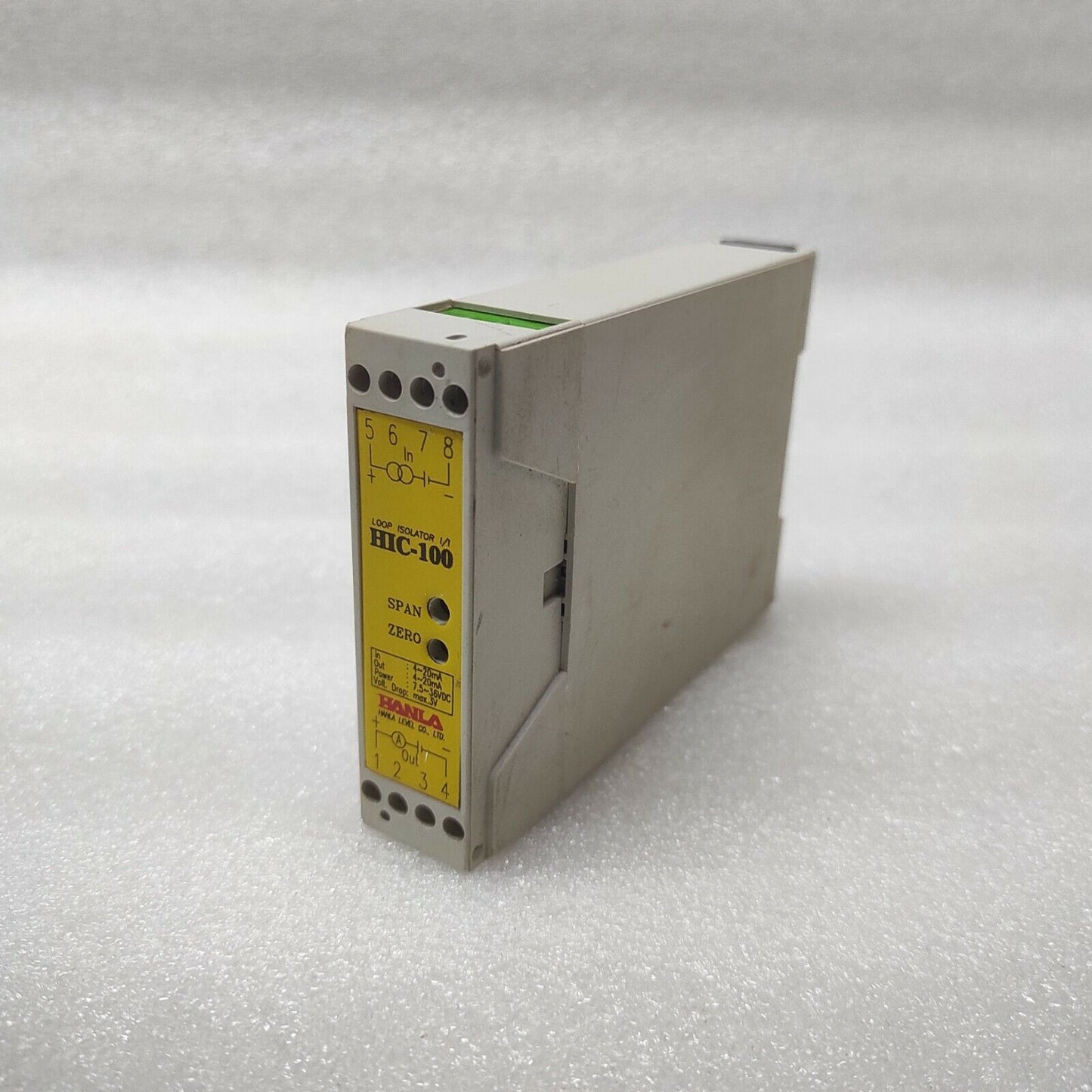 HANLA HIC-100 LOOP ISOLATOR 7.5-36VDC