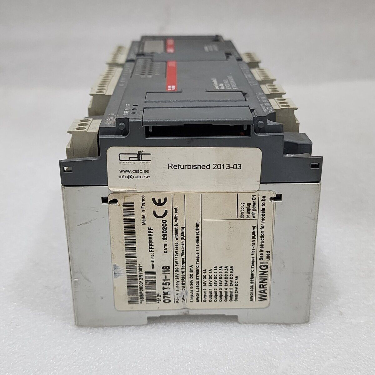 ABB XM06B5 ADVANT OCS 07KT51 ADVANT CONTROLLER 31