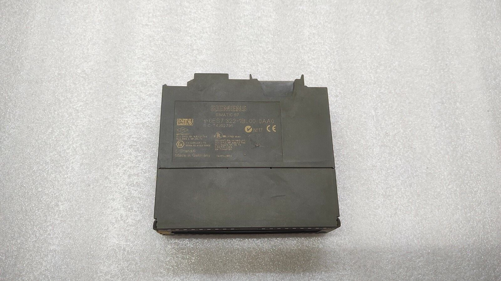 SIEMENS 6ES7 322-1BL00-0AA0 SM322 DIGITAL OUTPUT MODULE DOM