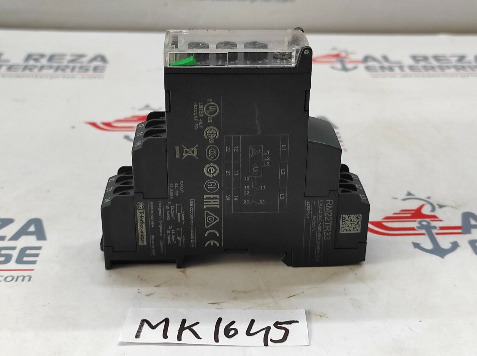 TELEMECANIQUE RM22TR33 VOLTAGE MONITORING RELAY