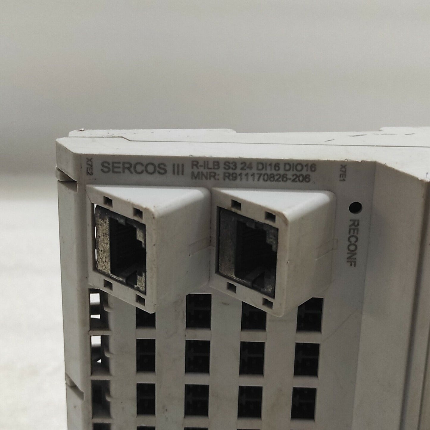 REXROTH SERCOS 3 R-ILB S3 24 DI16 DIO16 R911170826-206 24VDC