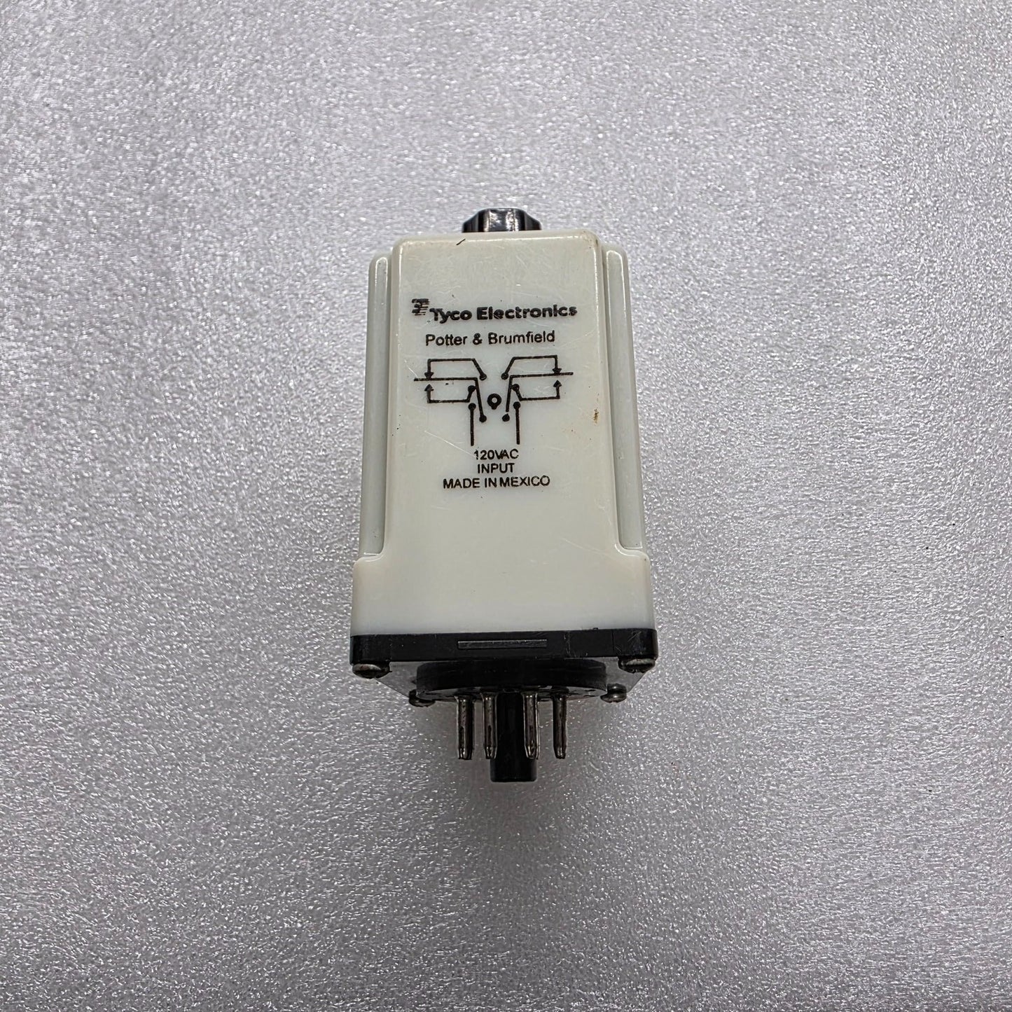 TYCO ELECTRONICS CB-1003B-70 TIME DELAY RELAY 120VAC POTTER & BRUMFIELD