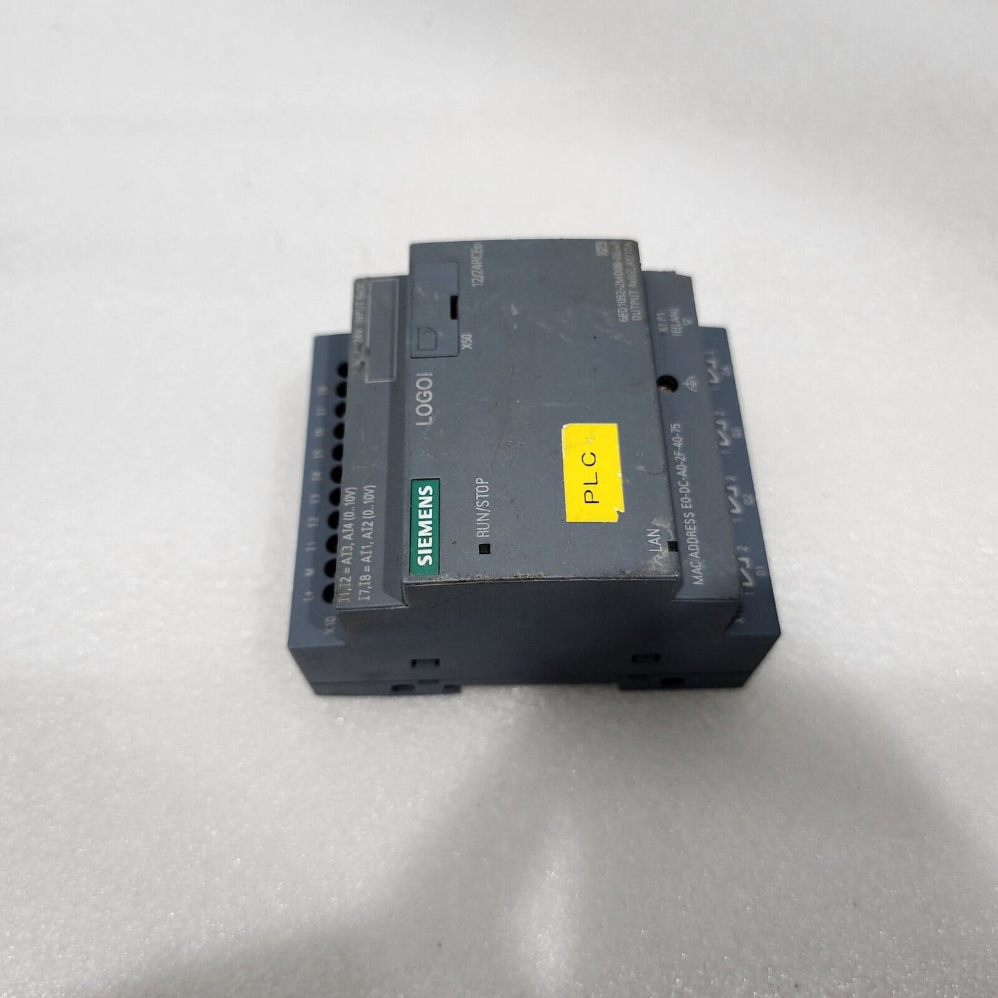 SIEMENS 6ED1 052-2MD08-0BA0 LOGO 12/24 RCEO LOGIC MODULE