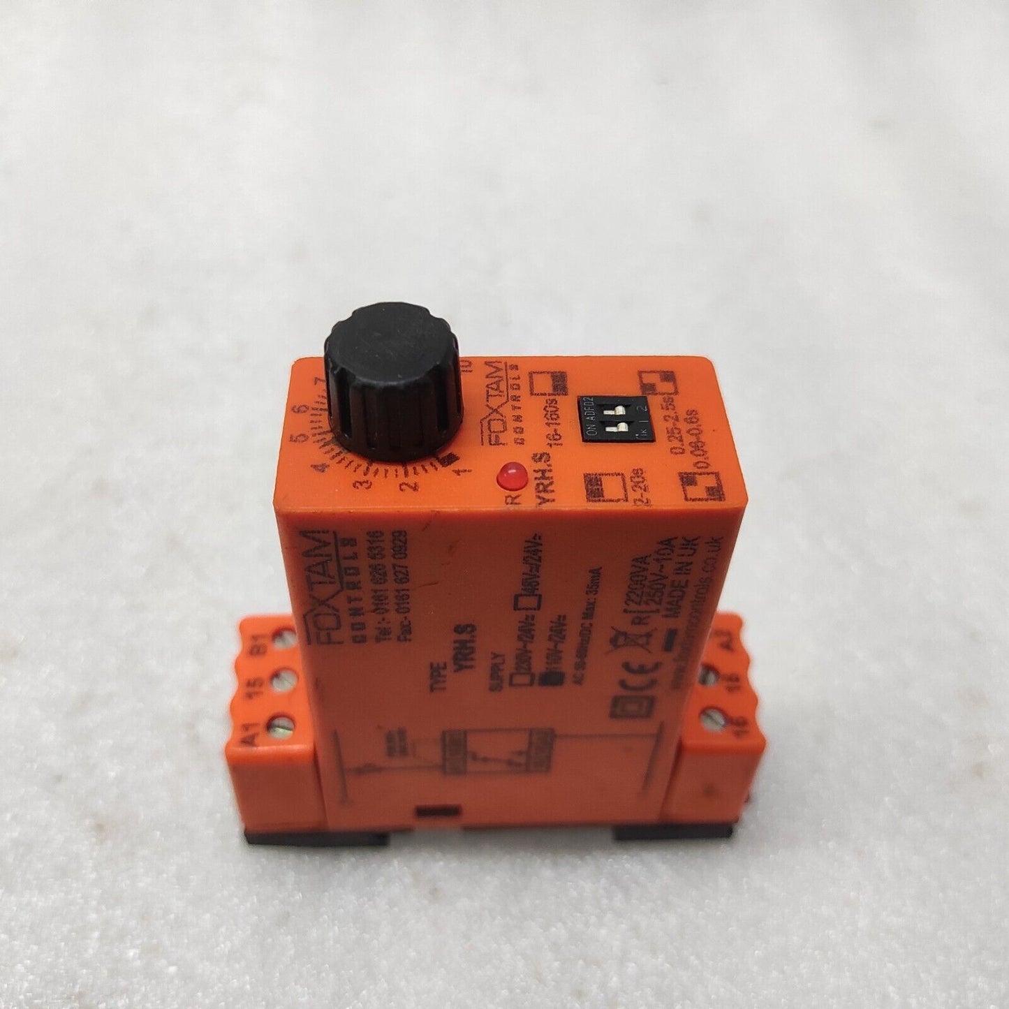 FOXTAM CONTROLS YRH.S DELAY OFF TIMER 