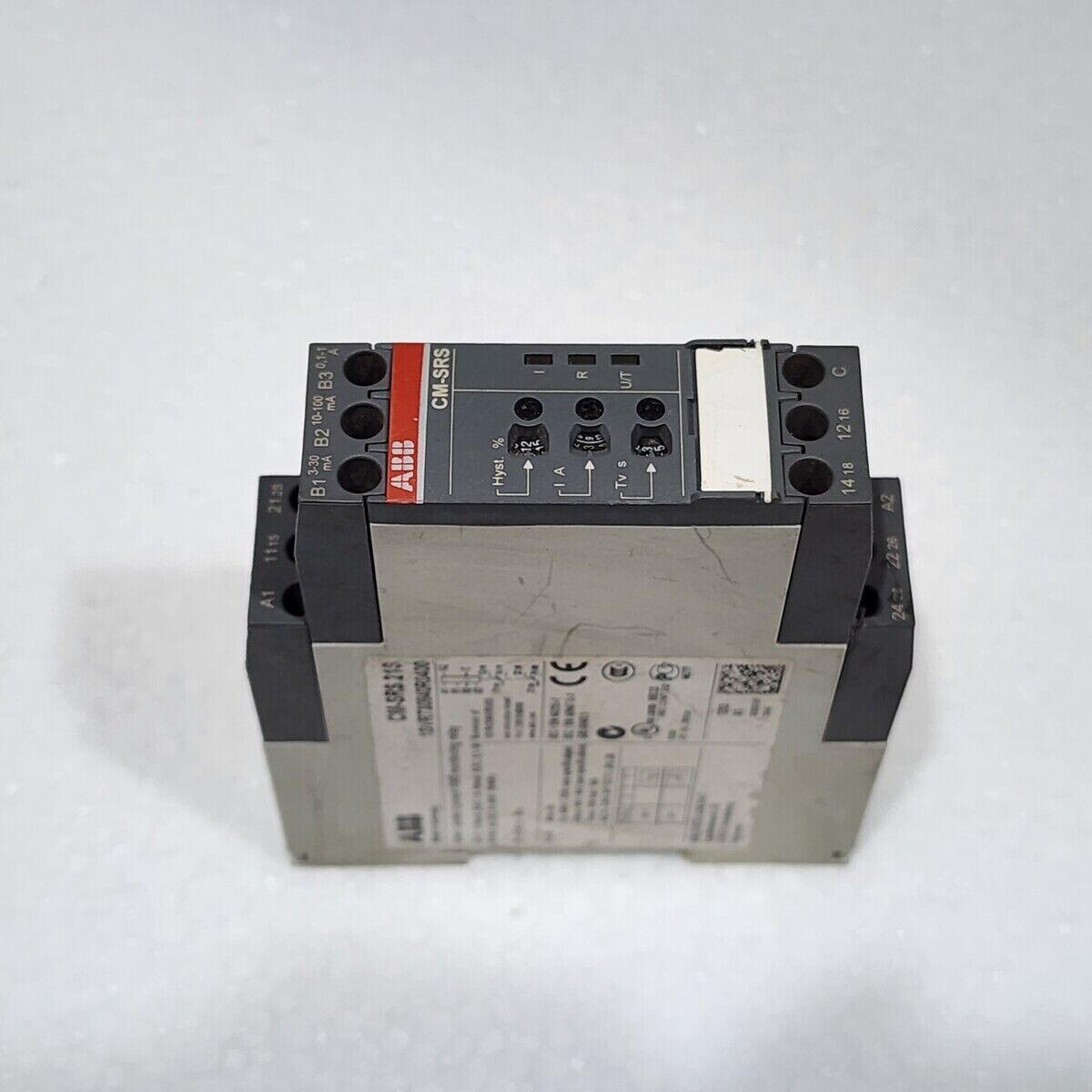 ABB CM-SRS.21S CURRENT MONITORING RELAY 1SVR730840R0400 24-240VAC/DC