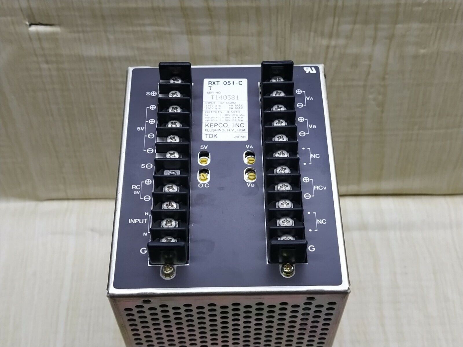 KEPCO RXT 051-C POWER SUPPLY