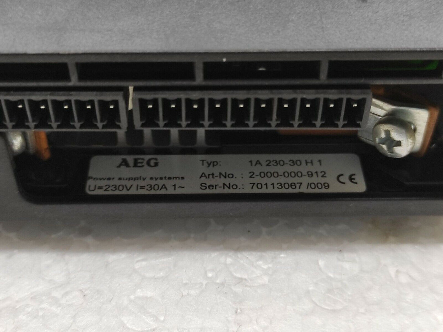 Aeg 1A 230-30 H 1 Thyro Switch 1A23030H1 Thyristor Switch 230V 2000000912