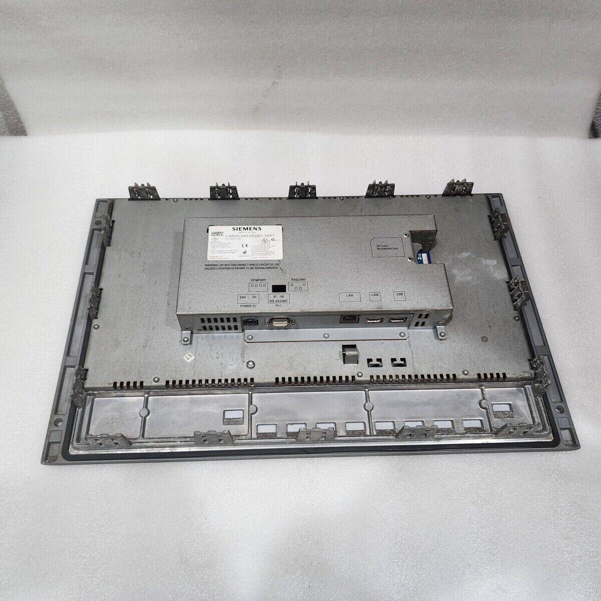 SIEMENS 6AV6 643-0DD01-1AX1 MP277 10” KEY MULTIPANEL