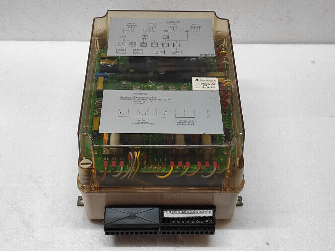 Siemens 7SP-8003 Overcurrent Reverse Power Protection GENOP 22 7SP8003