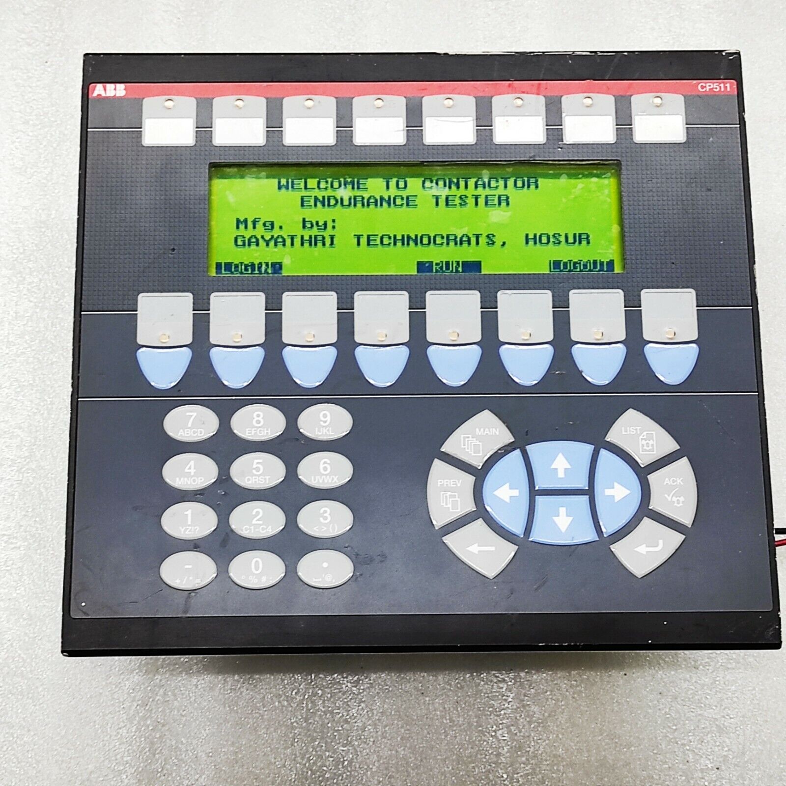 ABB CP511 PROGRAMMABLE LOGIC CONTROLLER 1SBP260173R1001 24V DC