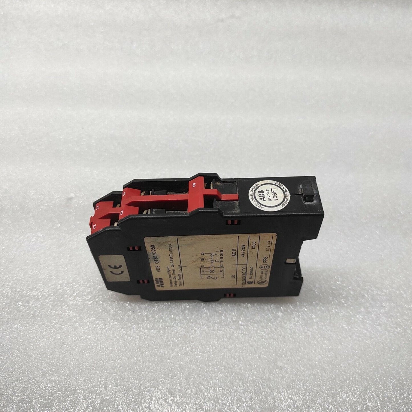 ABB C461 DELAY TIMER GHC461.0104R0004 1.5-30S 110-240VAC/DC