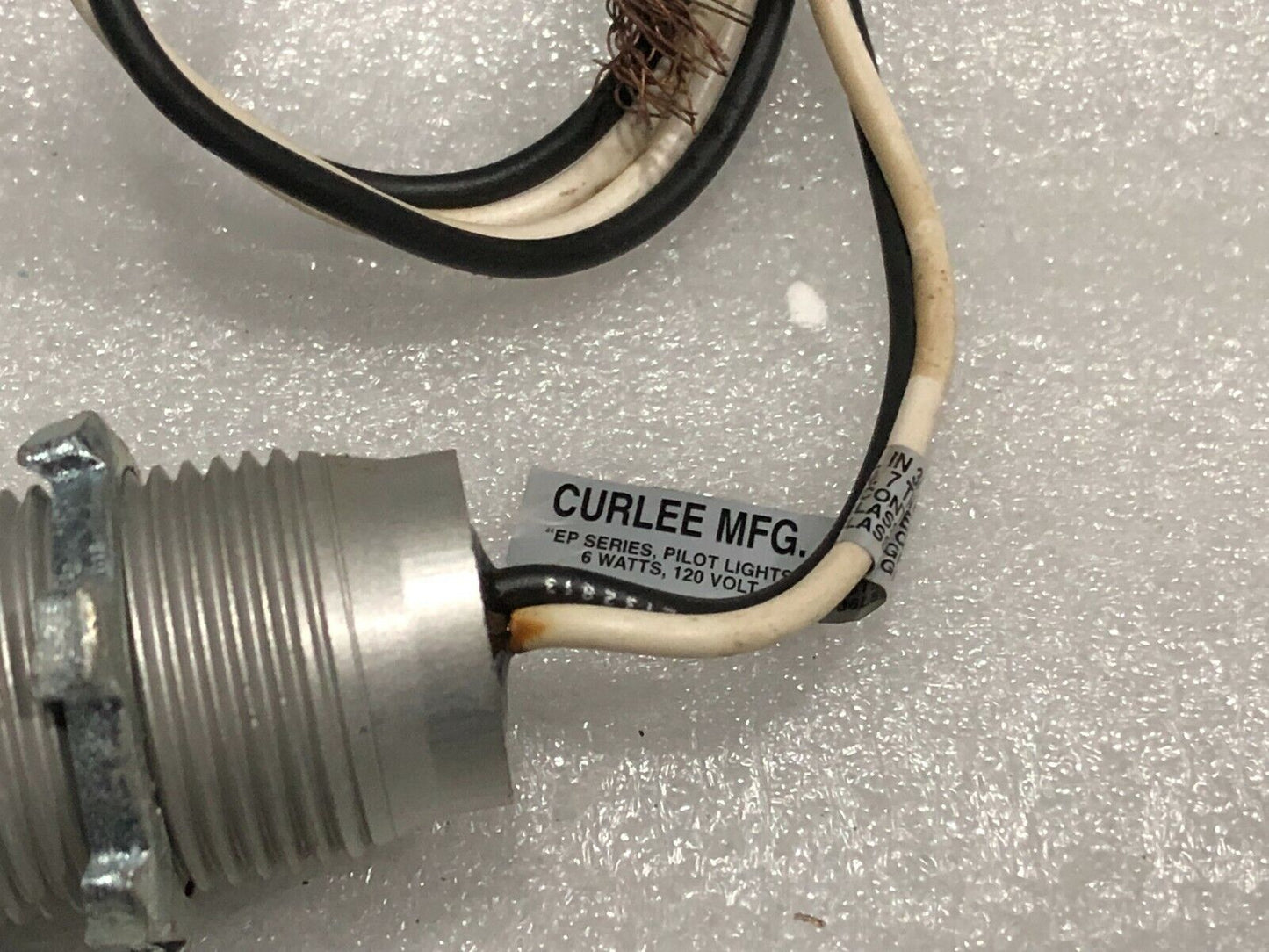 CURLEE EP SERIES 6375-29-0008 PILOT LIGHTS 6WATT 120V