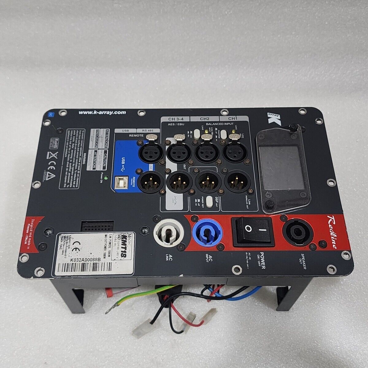 K-ARRAY KMT18 SUBWOOFER CONTROLLER