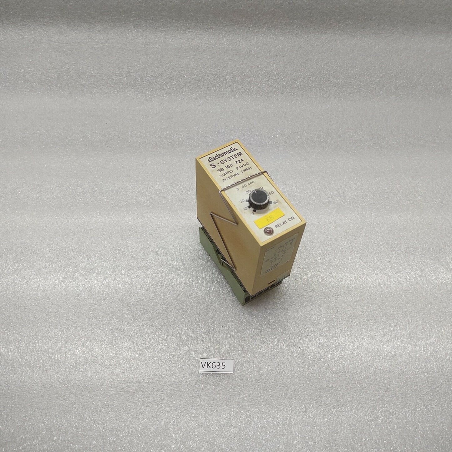 ELECTROMATIC SB 165 724 INTERVAL TIMER 24VDC