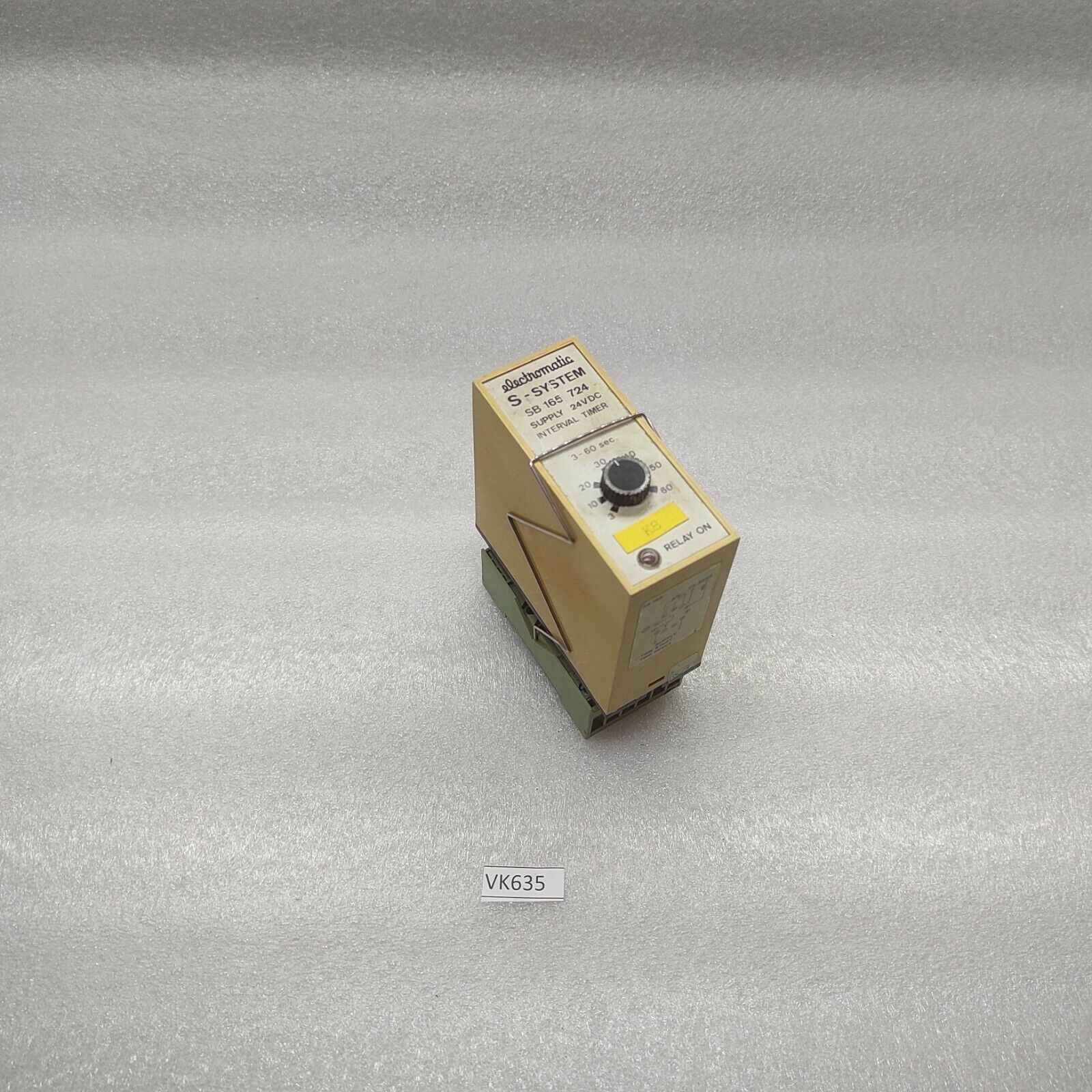 ELECTROMATIC SB 165 724 INTERVAL TIMER 24VDC