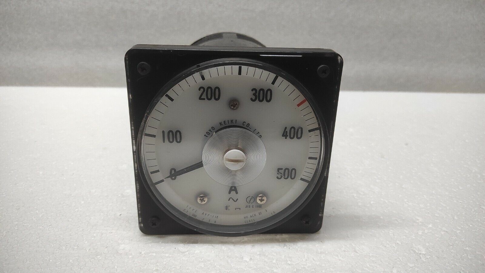 TOYO KEIKI AVF-11E AMMETER CT 500/5A