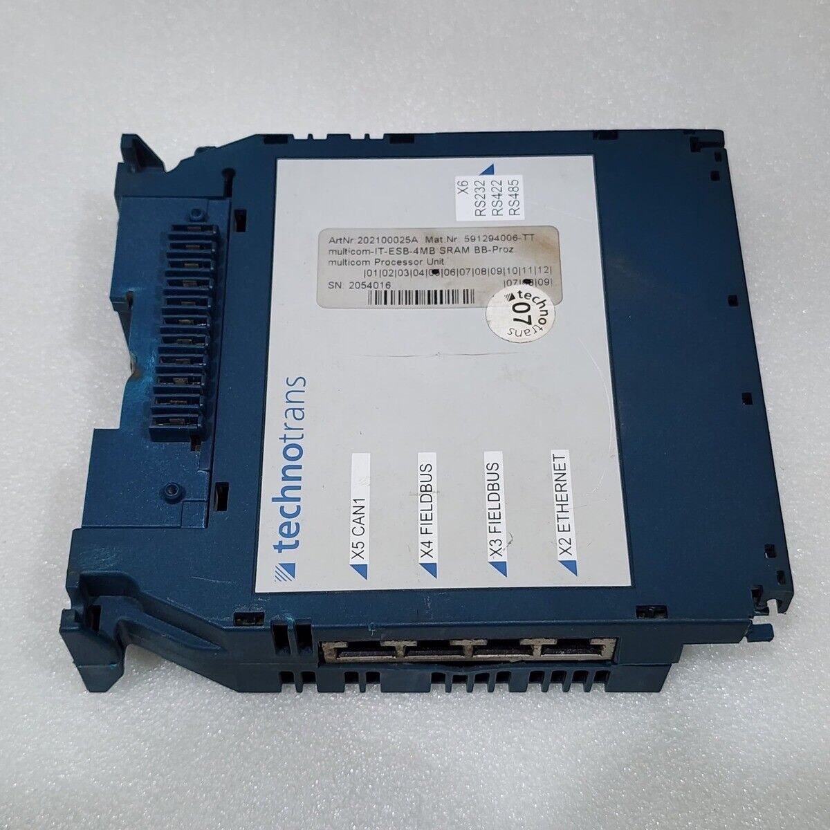 FRED 202100025A MULTICOM PROCESSOR UNIT MULTICOM-IT-ESB-4MB SRAM BB-PROZ 5912940