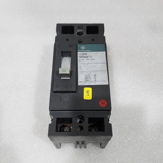 GE TED124050 2-POLE CIRCUIT BREAKER 50A GENERAL ELECTRIC