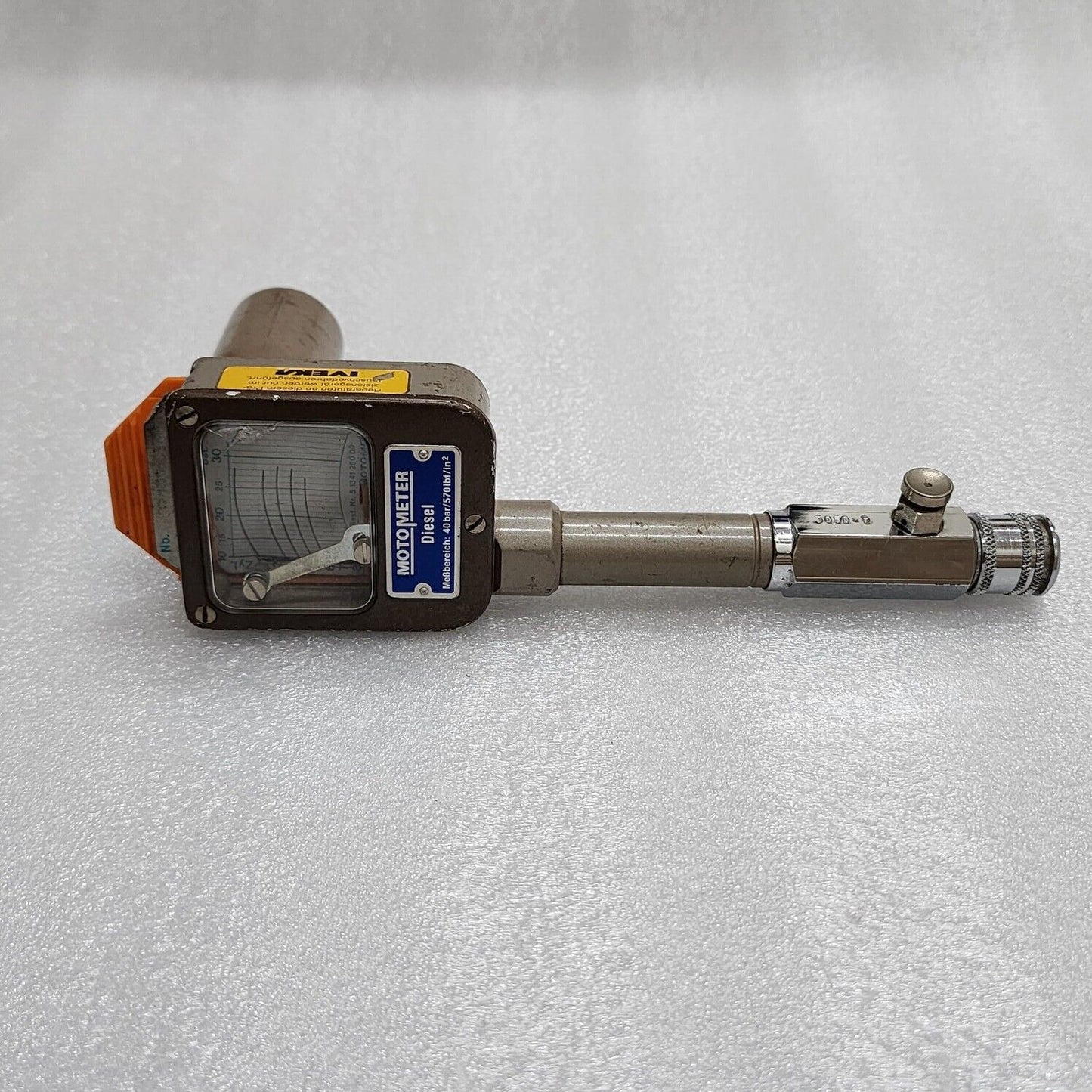 MOTO METER DIESEL COMPRESSION GAUGE 40BAR